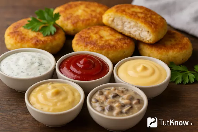 Соусы для картофельных котлет с курицей