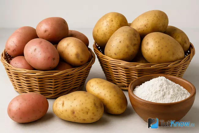 Выбор картофеля и муки для кыстыбыя