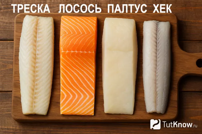 Выбор рыбы для картофельной запеканки