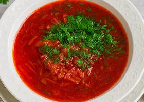 Борщ без мяса