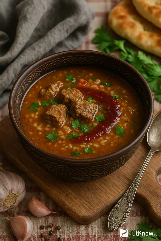 Рецепт грузинского харчо