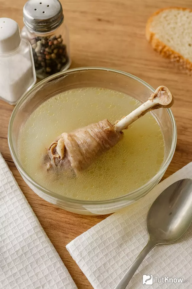 Рецепт прозрачного куриного бульона