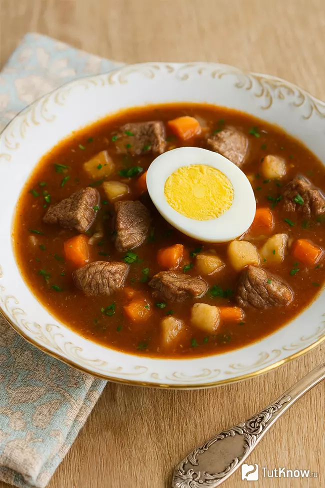 Рецепт фальшивого черепахового супа из говяжьей головы