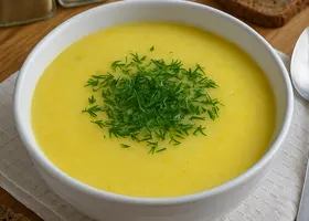 Суп-пюре из кабачков с морковью и луком без мяса