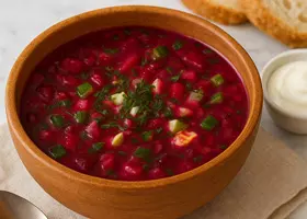 Свекольник на свекольном отваре — классика русской кухни