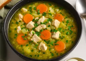 Куриный суп с домашней лапшой как в ресторане