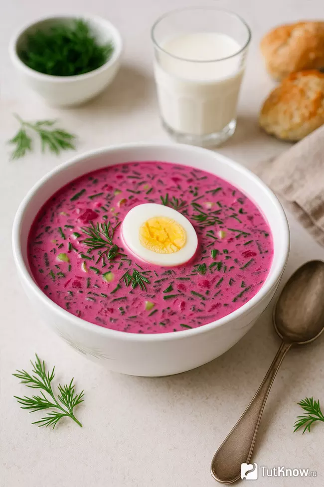 Классический свекольник на кефире
