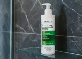 Обзор шампуня Vichy Dercos против перхоти и зуда для жирных волос