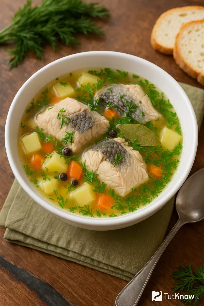 Уха из речной рыбы - вкусный рецепт