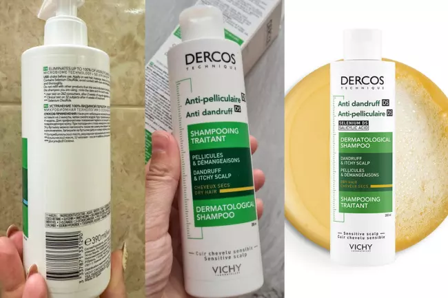 Состав шампуня Vichy Dercos против перхоти и зуда