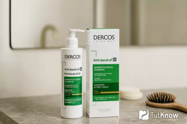 Обзор шампуня Vichy Dercos против перхоти и зуда для жирных волос