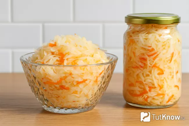 Квашенная капуста для щей