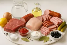 Ингредиенты для сборной мясной солянки