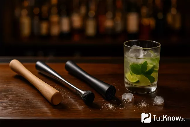 Маддлер или барный пресс