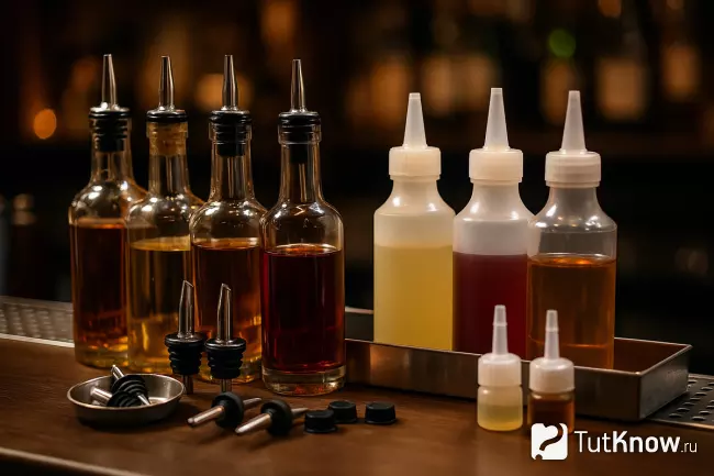 Пуреры - насадки для бутылок