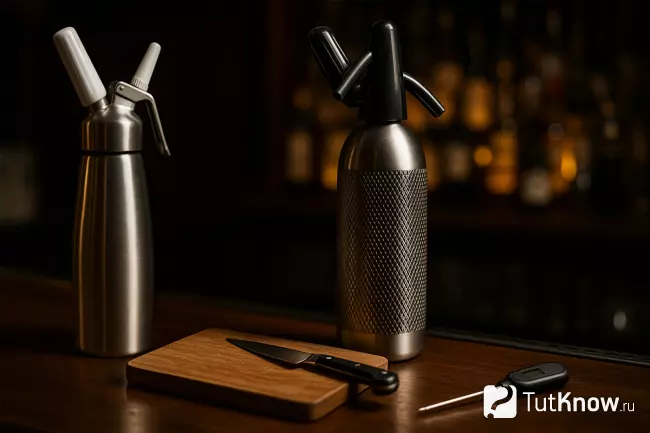 Сифоны для сливок и содовой