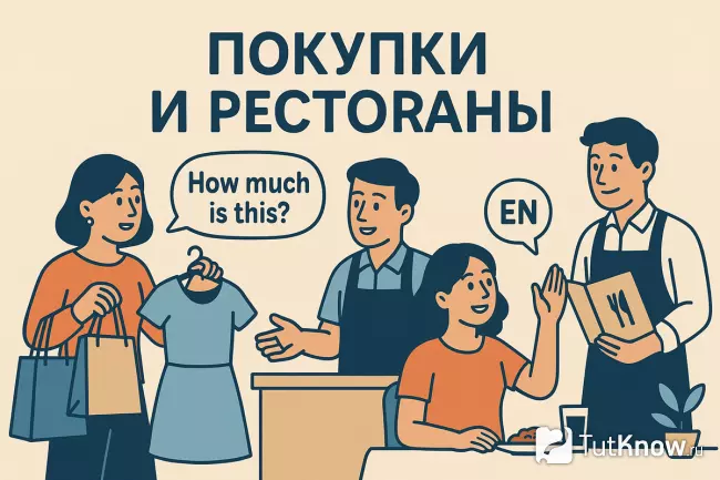 Фразы для покупок и ресторанов