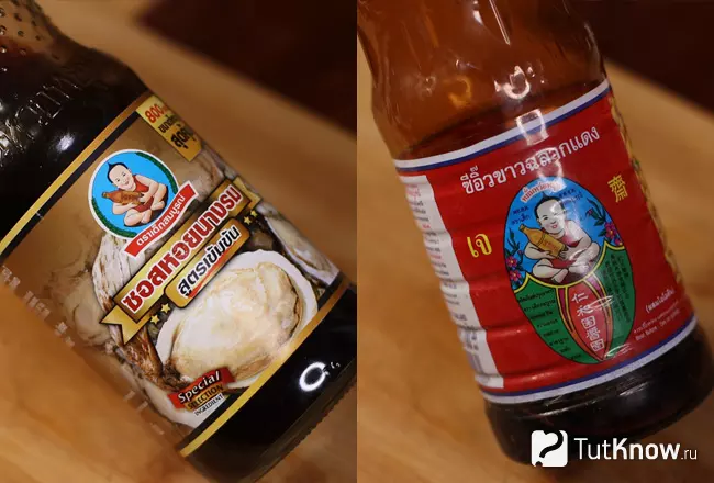 Тайский устричный и светлый соевый соус