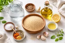 Ингредиенты для приготовления киноа