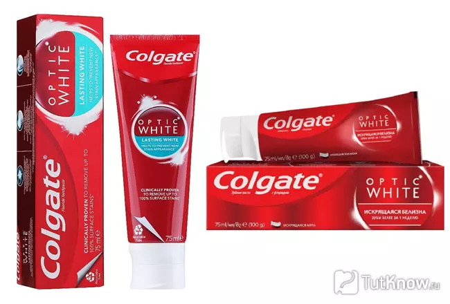 Зубная паста Colgate Optic White