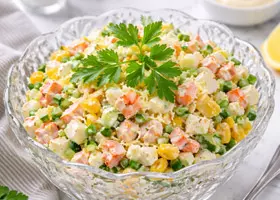 Крабовый салат с сыром – нежный салат для праздника