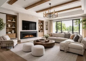 Дизайн гостиной в частном доме — планировка и идеи оформления