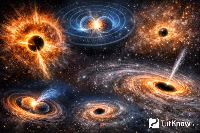 Образование чёрных дыр во Вселенной