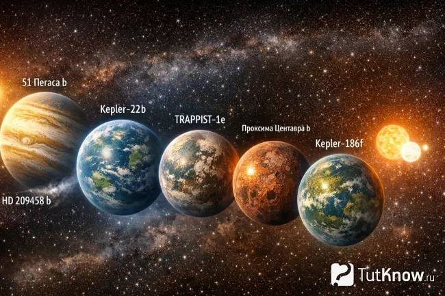 Знаменитые экзопланеты — подборка открытых миров