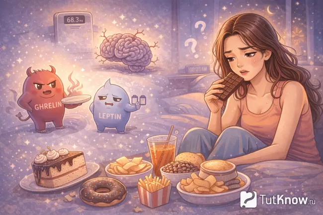 Стресс, недосып и переедание — тяга к сладкому и набор веса