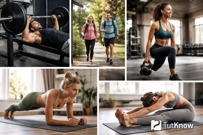 Тренировки для сохранения мышечной массы и тонуса тела