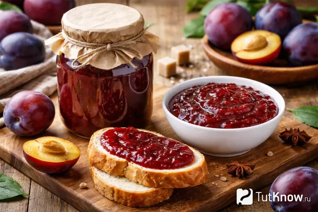 Конфитюр из слив - домашний рецепт на зиму