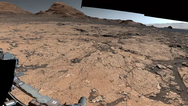 Панорама поверхности Марса