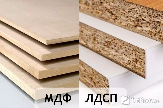 МДФ и ЛДСП — сравнение материалов