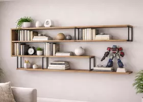 Полки для книг своими руками — чертежи и варианты