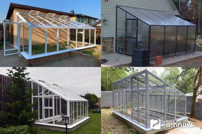 Односкатная теплица