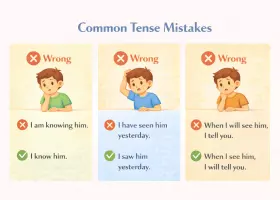 Типичные ошибки при использовании времён в английском