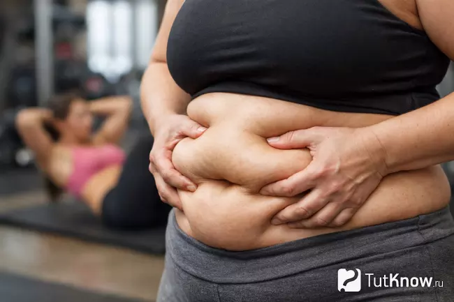 Лишний жир на талии женщины, как сжечь его локально