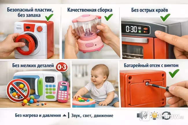 Безопасная детская бытовая техника материалы и сборка