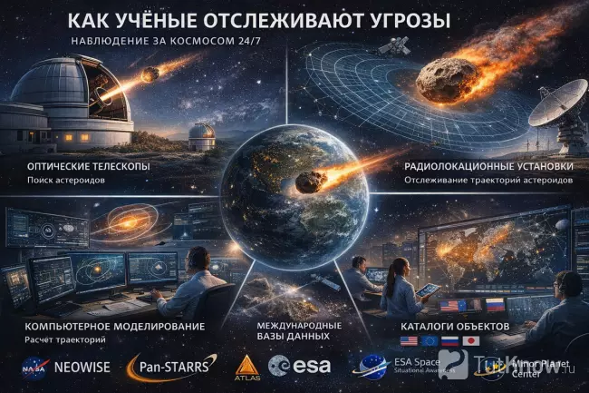 Как ученые отслеживают метеориты