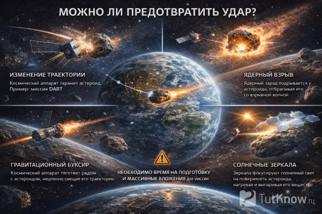 Можно ли предотвратить удар астероида
