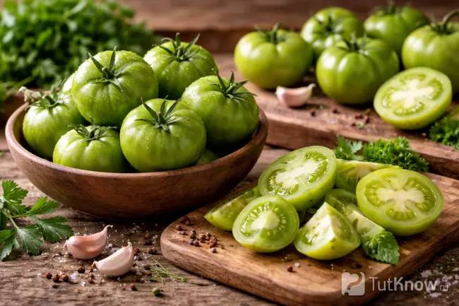 Зелёные помидоры польза и риски