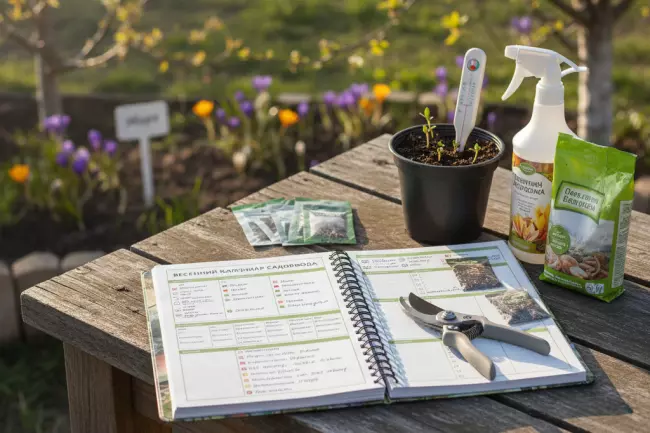 Весенний календарь садовода: обрезка, посев, подкормки