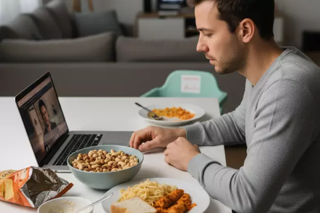 Недооценка порций и автоматические перекусы при похудении