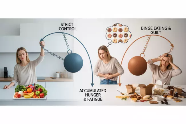 Запреты в питании и эффект маятника