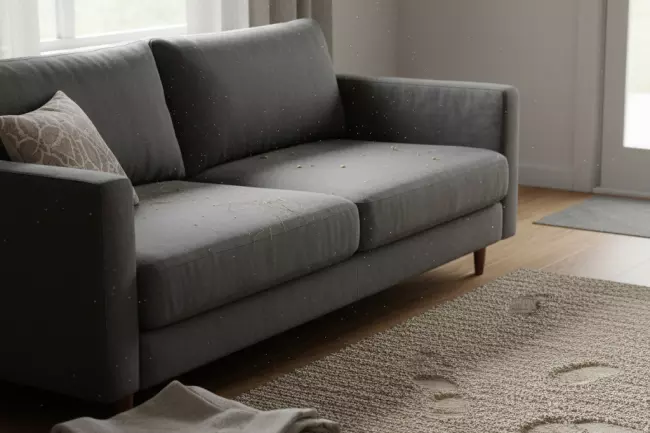 Основные накопители пыли в доме надолго