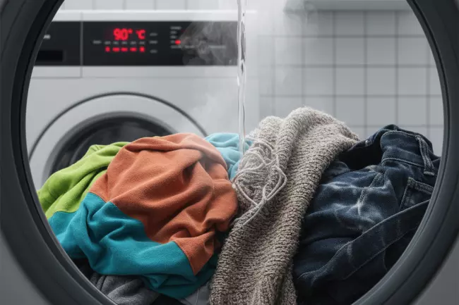 Режимы стирки и температура воды для одежды