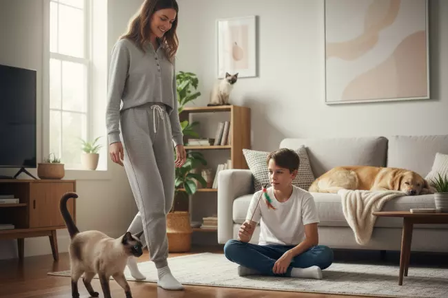 Поведение и уход за сиамской кошкой