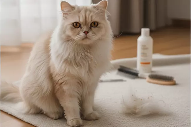 Системный уход за длинной кошачьей шерстью