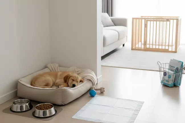 Адаптация собаки в квартире: режим и границы