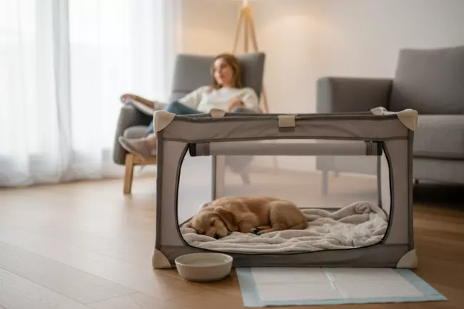 Уход за щенком в первые дни дома